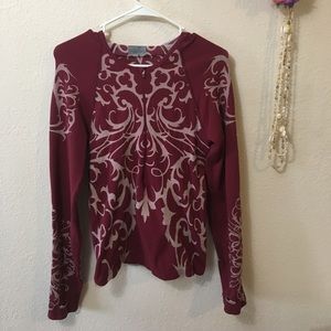 Athletic pullover hoody